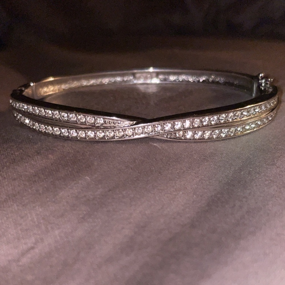 Swarovski Crystal sterling silver bracelet